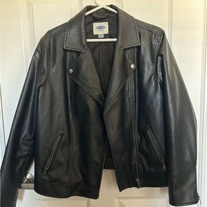 Faux leather Old Navy Moto Jacket